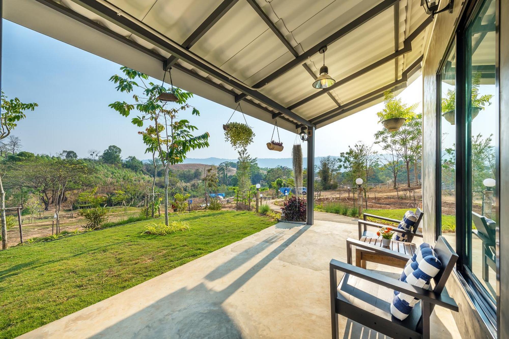 Dhanhill Bed&Cafe Ban Bu Khanun Exterior photo